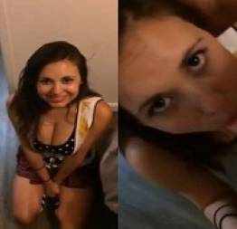 Achou que ela era quietinha, mas foi só tirar pra fora que ela chupo