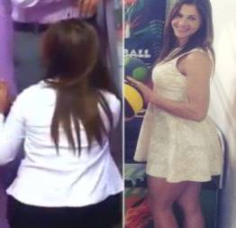 Michele novinha farmacêutica pagando boquete no chefe