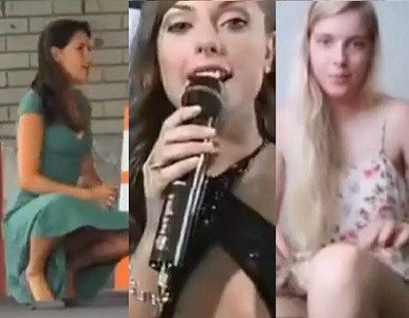 Mulheres e apresentadoras flagradas sem calcinha