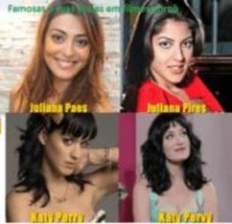 Famosas e suas sósias no pôrno