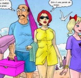 Depois da praia o papai percebeu o quanto sua filhinha era gostosa e pegável