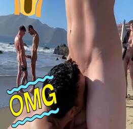 Saudades da praia? Olha essa onde só acontece putaria alguém me fala onde fica? Lol