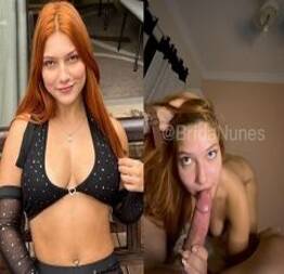 Brida Nunes close friend fazendo um boquete delicioso demais