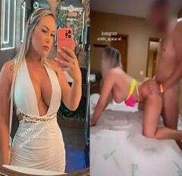 Ariele Aguiar transando com amigo na frente do corno - Midiasexl